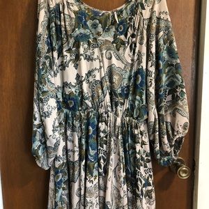 Free People Floral Mini Dress-SALE